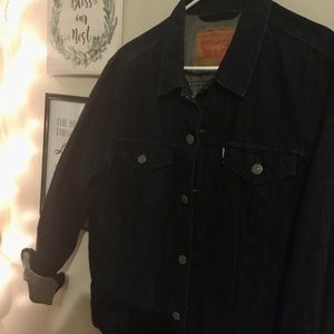 Dark denim jacket